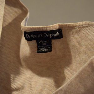 Oatmeal Colored Cardigan